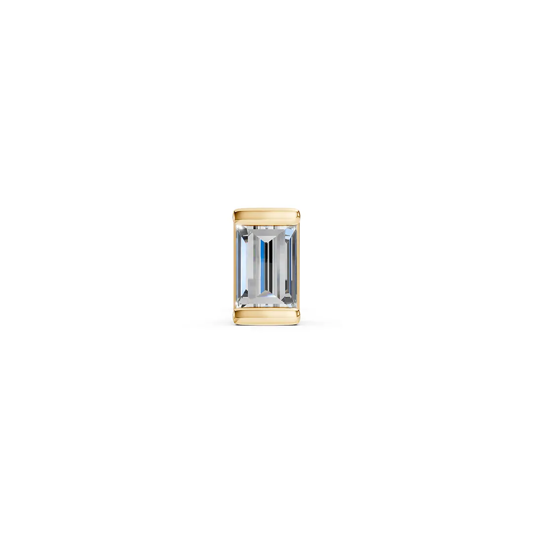 Baguette diamond earrings yellow (3)