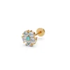 Big rose diamond ring with zircon yellow