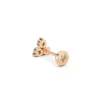 Diamond Trillium Flower Earrings rose (3)
