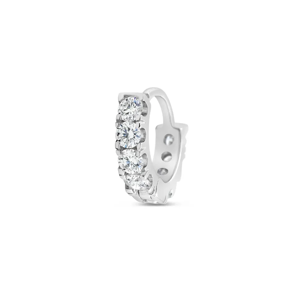 Diamond ring size 9 mm white