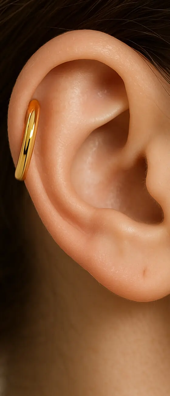Plain gold ring 6mm yellow (2)
