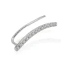 Right Diamond Arch Earring white (2)