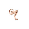 Arabic Letter Diwani Script (H) Rose