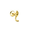 Arabic Letter Diwani Script (KH) Yellow