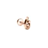 Arabic Letter Diwani Script (N) Rose