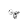Arabic Letter Diwani Script (S) White