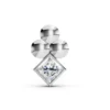 Diamond rhombus throat with three cores white (2)