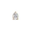 Diamond teardrop throat yellow
