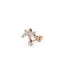 Marquis Diamond Earring Size 4mm rose (2)