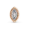 Marquise Mother of Pearl Diamond Earrings Rose (2)