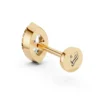 Marquise Mother of Pearl Diamond Earrings Yellow (2)