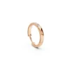 Round gold earring with diamonds rose (3)