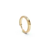 Round gold earring with diamonds yellow (3)
