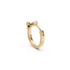 Round gold hoop with diamond lotus yellow (3)