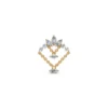 Shaving the diamond chandelier with a salter yellow