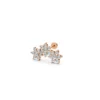 Three Diamond Rose Earrings Rose (2)